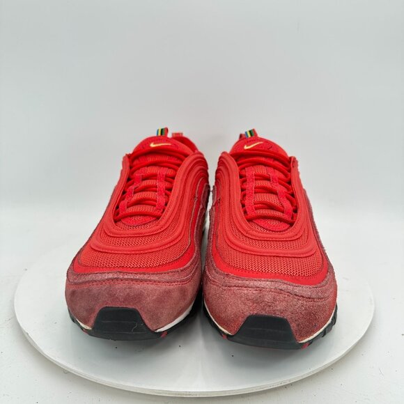 Nike Air Max 97 Men Size 11.5 CI3708-600 Challenge Red Gold Training Shoes - Picture 3 of 11